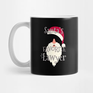 Attorney Time Santa'S Favorite Lawyer Mug